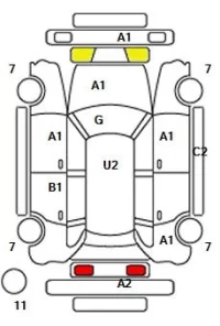 Volkswagen GOLF лот № 36005 оценка 3.5  с аукциона в Японии 11