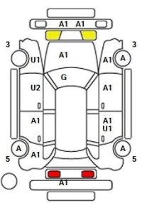 BMW X4 лот № 34554 оценка 4  с аукциона в Японии 11