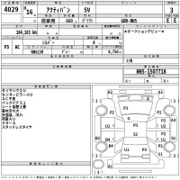 Honda ACTY VAN лот № 4029 оценка 3  с аукциона в Японии 2