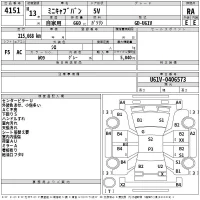 Mitsubishi MINICAB VAN лот № 4151 оценка RA  с аукциона в Японии 2