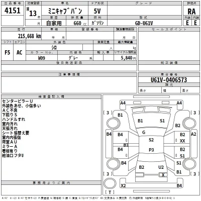 Mitsubishi MINICAB VAN  с аукциона в Японии