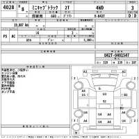 Mitsubishi MINICAB TRUCK лот № 4028 оценка 3  с аукциона в Японии 2