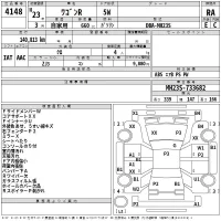 Suzuki WAGON R лот № 4148 оценка RA  с аукциона в Японии 2
