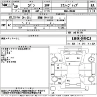 Daihatsu Copen лот № 74011 оценка RA  с аукциона в Японии 2