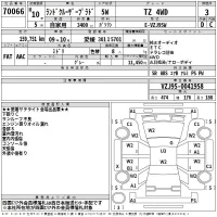Toyota LAND CRUISER PRADO лот № 70066 оценка 3  с аукциона в Японии 2