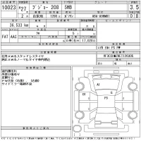 Peugeot 208 лот № 10023 оценка 3.5  с аукциона в Японии 11