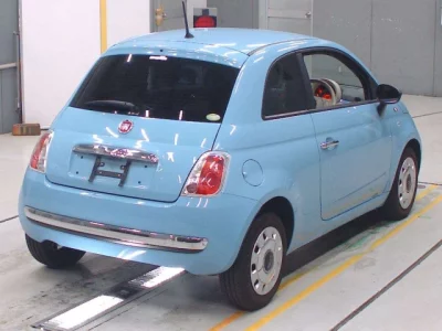 Fiat 500  с аукциона в Японии