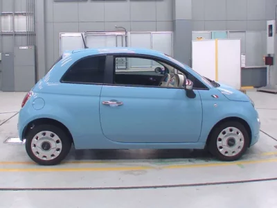 Fiat 500  с аукциона в Японии