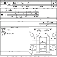 Mitsubishi MINICAB TRUCK лот № 4088 оценка 3.5  с аукциона в Японии 2