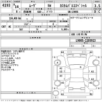 Daihatsu MOVE лот № 4193 оценка 3.5  с аукциона в Японии 2