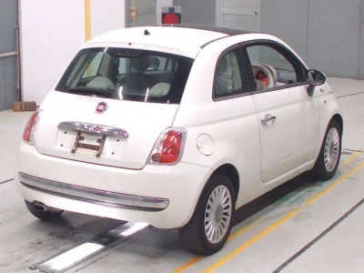 Fiat 500  с аукциона в Японии