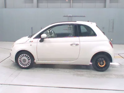 Fiat 500  с аукциона в Японии