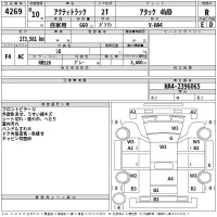 Honda ACTY TRUCK лот № 4269 оценка R  с аукциона в Японии 2