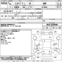 Mitsubishi MINICAB VAN лот № 74018 оценка 3.5  с аукциона в Японии 2