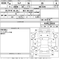 Mazda FLAIR лот № 4330 оценка 4  с аукциона в Японии 2