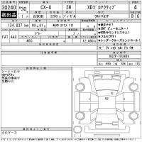 Mazda CX-8 лот № 30240 оценка 4  с аукциона в Японии 11