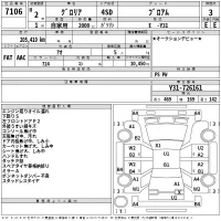 Nissan GLORIA лот № 7106 оценка 3  с аукциона в Японии 2