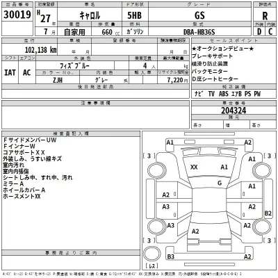 Mazda CAROL  с аукциона в Японии