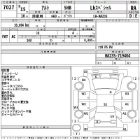 Suzuki ALTO лот № 7027 оценка RA  с аукциона в Японии 2
