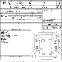 Mazda PREMACY лот № 7002 оценка R  с аукциона в Японии 2