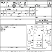 Mazda SCRUM TRUCK лот № 4028 оценка 3  с аукциона в Японии 2