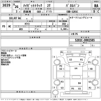 Daihatsu HIJET TRUCK лот № 3039 оценка RA  с аукциона в Японии 2