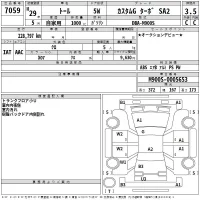 Daihatsu THOR лот № 7059 оценка 3.5  с аукциона в Японии 2