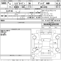 Rover RANGE ROVER лот № 5005 оценка 4.5  с аукциона в Японии 2
