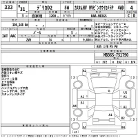Mitsubishi DELICA D2 лот № 333 оценка 4  с аукциона в Японии 2
