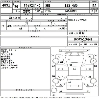 Mazda AXELA  с аукциона в Японии