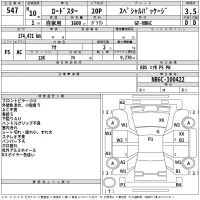 Mazda ROADSTER лот № 547 оценка 3.5  с аукциона в Японии 2