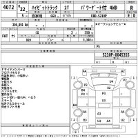 Daihatsu HIJET TRUCK лот № 4072 оценка R  с аукциона в Японии 2
