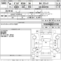 Volvo XC60 лот № 5043 оценка 3.5  с аукциона в Японии 2