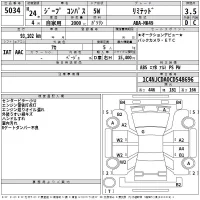Chrysler JEEP COMPASS лот № 5034 оценка 3.5  с аукциона в Японии 2