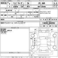 Toyota LAND CRUISER лот № 80036 оценка 3.5  с аукциона в Японии 2