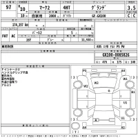Toyota MARK II лот № 97 оценка 3.5  с аукциона в Японии 2