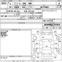 Peugeot 208 лот № 5011 оценка 4  с аукциона в Японии 2
