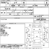 Daihatsu MOVE лот № 75038 оценка R  с аукциона в Японии 2