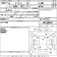 Honda VEZEL лот № 5455 оценка 3.5  с аукциона в Японии 2