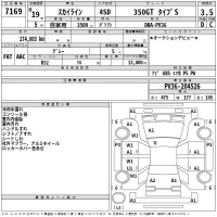 Nissan SKYLINE лот № 7169 оценка 3.5  с аукциона в Японии 2