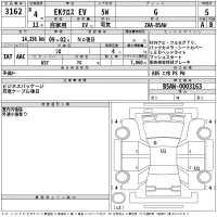 Mitsubishi EK X EV лот № 3162 оценка 5  с аукциона в Японии 2