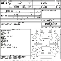 Daihatsu MOVE лот № 77056 оценка 3  с аукциона в Японии 2