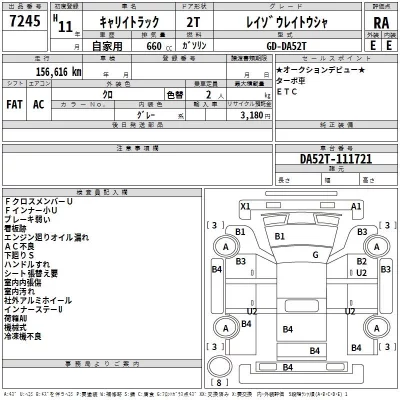 Suzuki CARRY TRUCK  с аукциона в Японии