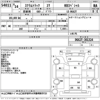 Mazda SCRUM TRUCK лот № 54011 оценка RA  с аукциона в Японии 2