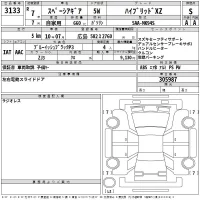 Suzuki SPACIA GEAR лот № 3133 оценка S  с аукциона в Японии 2