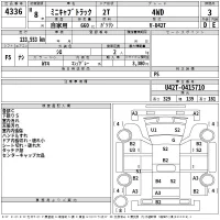 Mitsubishi MINICAB TRUCK лот № 4336 оценка 3  с аукциона в Японии 2