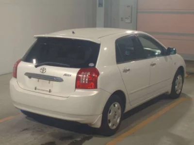 Toyota ALLEX  с аукциона в Японии