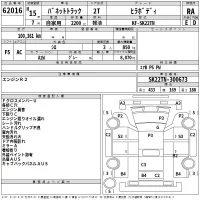 Nissan VANETTE TRUCK лот № 62016 оценка RA  с аукциона в Японии 2