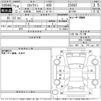 Nissan SKYLINE лот № 10046 оценка 3.5  с аукциона в Японии 11