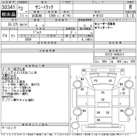Nissan SUNNY TRUCK лот № 30341 оценка R  с аукциона в Японии 11